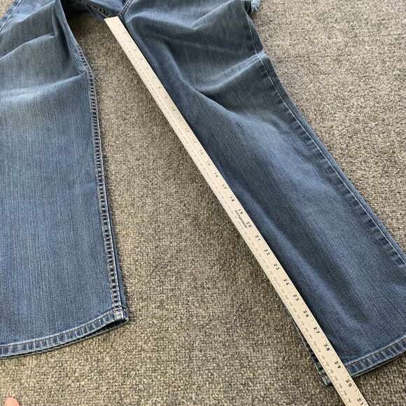 Carhartt Mens Relaxed Fit Blue Jeans Straight Med Wash Size 36 x 30 - Picture 4 of 13